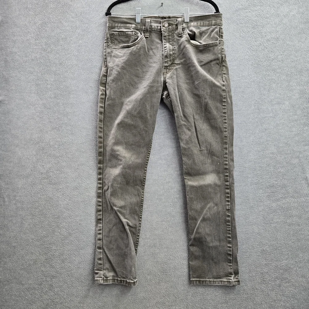 Levi's 511 Men‎ Jeans 34X30 Brown Denim Slim Fit Button 28